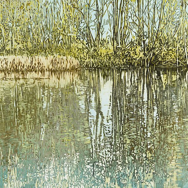 houtsnede Reflecties