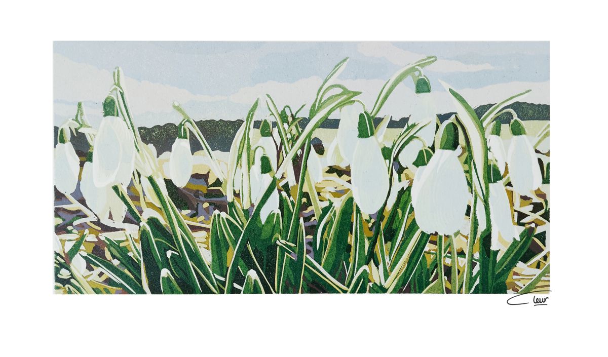 linoleumsnede voorjaar!