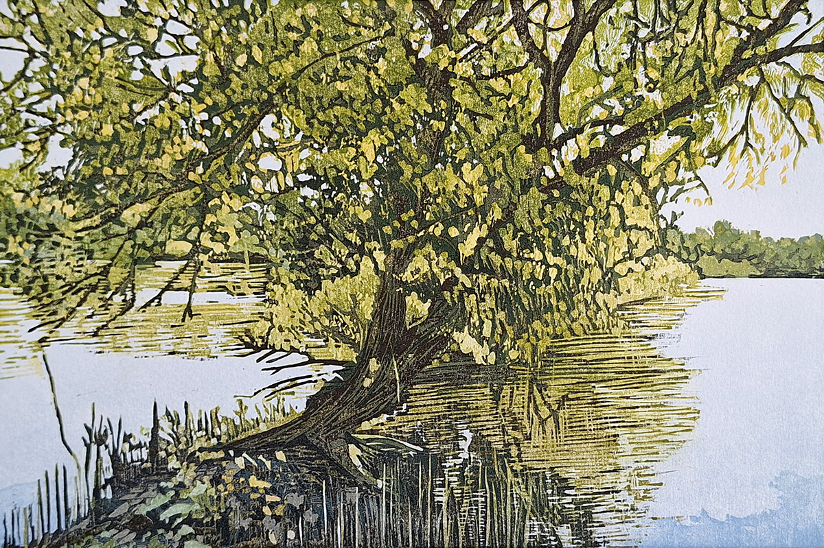 houtsnede mei